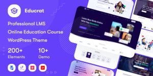 Educrat v1.0.38 - Online Course Education WordPress Theme