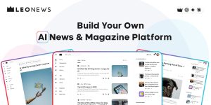 LeoNews - AI News, Viral Magazine & Newspaper KingMedia Theme