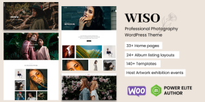 Wiso Photography v1.8.1 - WordPress Theme