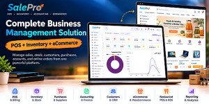 SalePro v6.1.5 – POS, Inventory Management System, HRM & Accounting Nulled