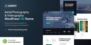 Aeropict v1.0.3 – Drone Aerial Photography & Videography Theme