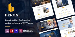 Byron v1.29 - Construction and Engineering WordPress Theme