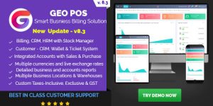 Geo POS v10.0 build 300 - Point of Sale, Billing and Stock Manager Application