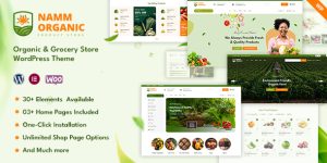 Namm v1.1.2 - Grocery Shop WordPress Theme