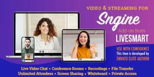 Sngine Video Chat and Streaming Add-on from LiveSmart v1.0.15
