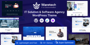 Waretech v1.1.3 - IT Solutions & Technology WordPress Theme