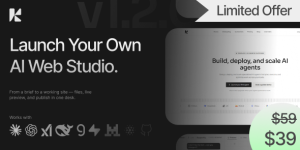 Krikkit v1.2.0 – AI Website Builder SaaS Platform for Prompt-Based Site Generation