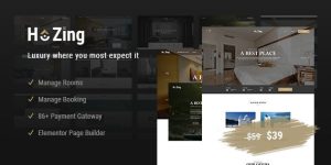 Hozing v1.3.6 - Hotel Booking WordPress Theme