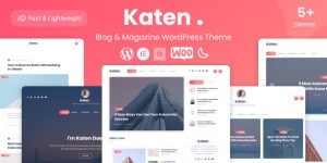 Katen v1.1.1 - Blog & Magazine WordPress Theme
