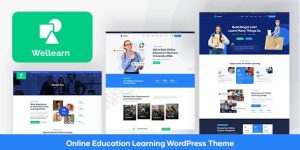 Wellearn v1.1.6 - Online Education Learning WordPress Theme